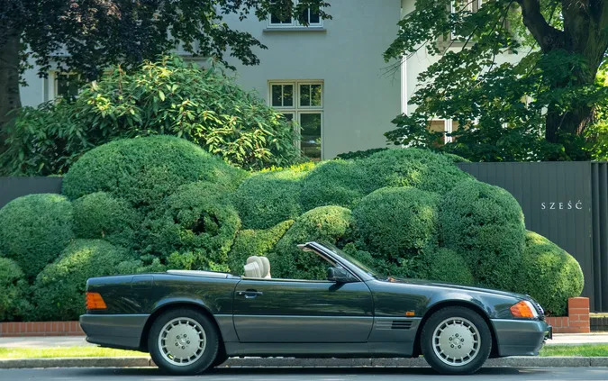 poznań Mercedes-Benz SL cena 199000 przebieg: 67500, rok produkcji 1991 z Poznań